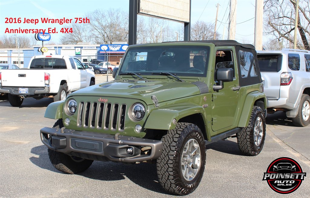 2016 Jeep Wrangler 75th Anniversary Edition